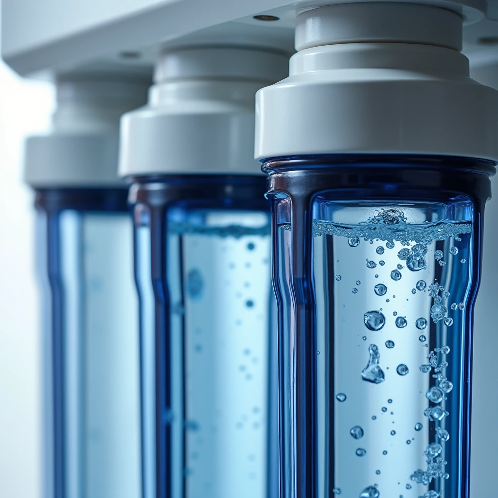 Imagen que representa agua limpia en filtros
